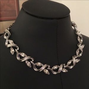 Antique marquis necklace.